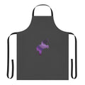 Colorful elephant mandala design on an apron