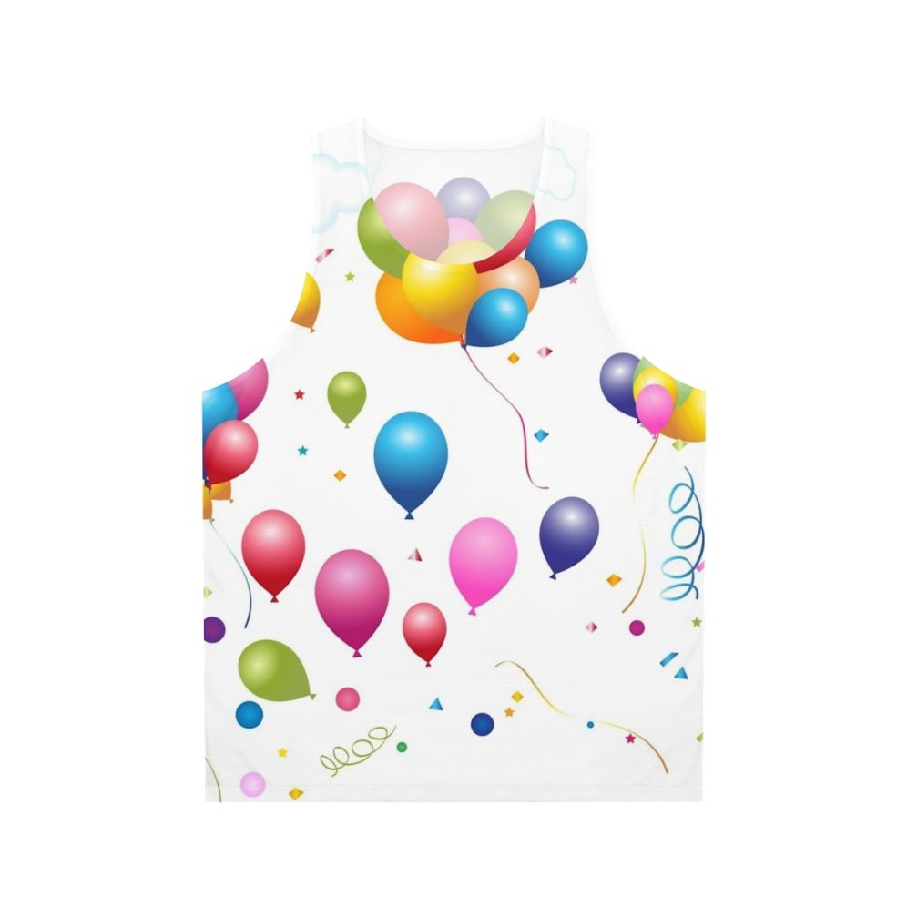 Colorful Fun Balloon Unisex Tank Top