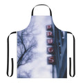 Vibrant neon-inspired apron for the kitchen