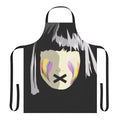 Colorful pride-themed apron with rainbow design and "Pride Tears" text