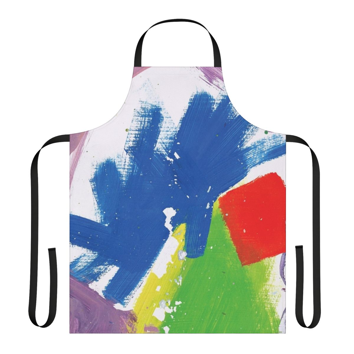 Colorful and psychedelic apron design inspired by the album cover of Alt-J's 'This Is All Yours'