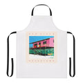 Colorful apron featuring the album cover art for San Cisco's "Gracetown" album