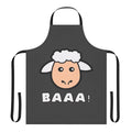 Illustration of a cute, colorful sheep on an apron