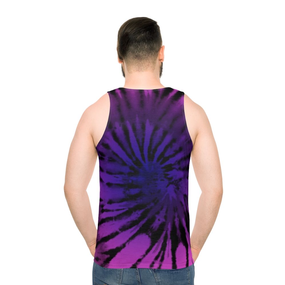 Colorful tie dye unisex tank top