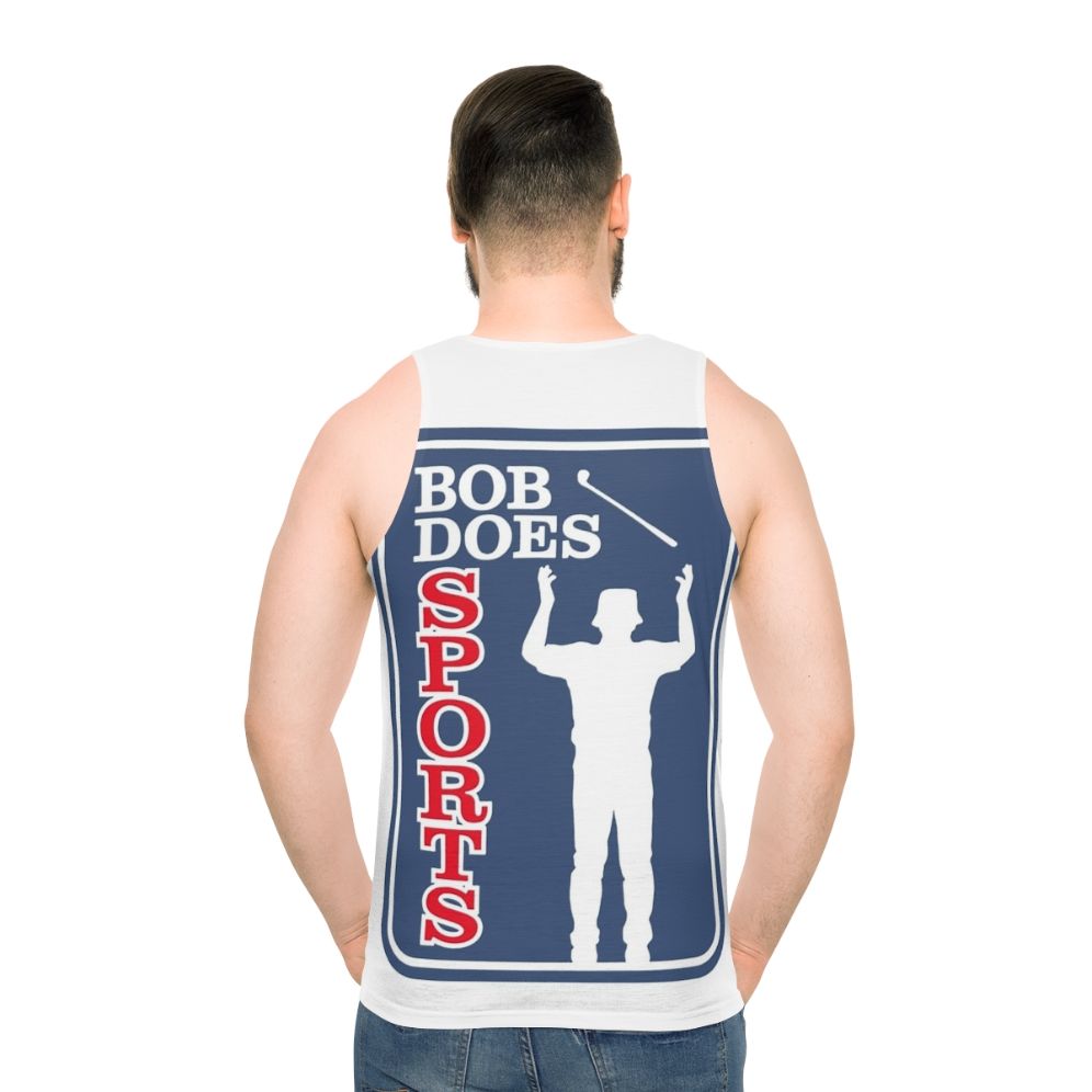 Colorful unisex tank top with animal and floral designs
