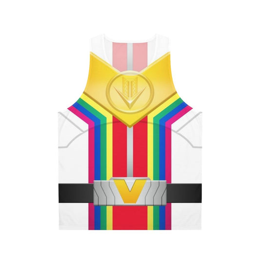 Colorful Unisex Zenkaiser Super Sentai Tank Top