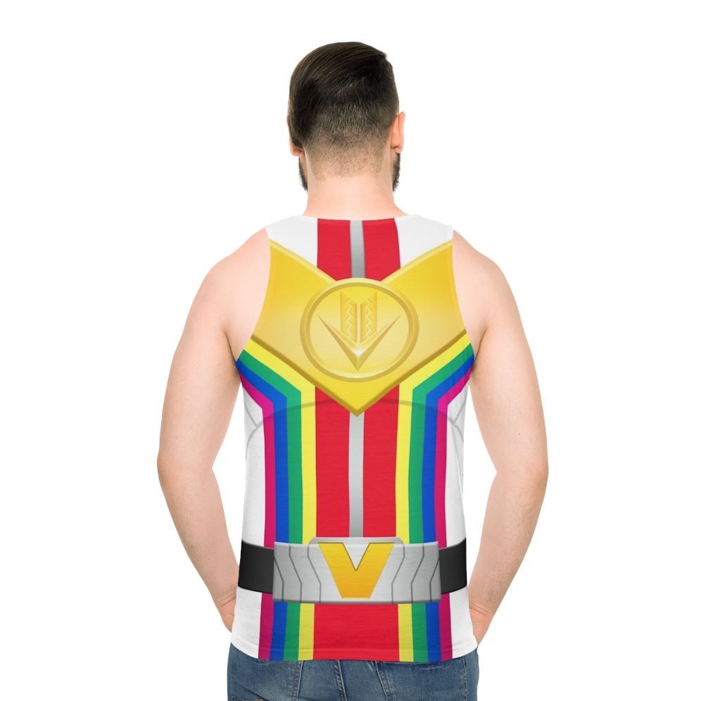 Colorful Unisex Zenkaiser Super Sentai Tank Top