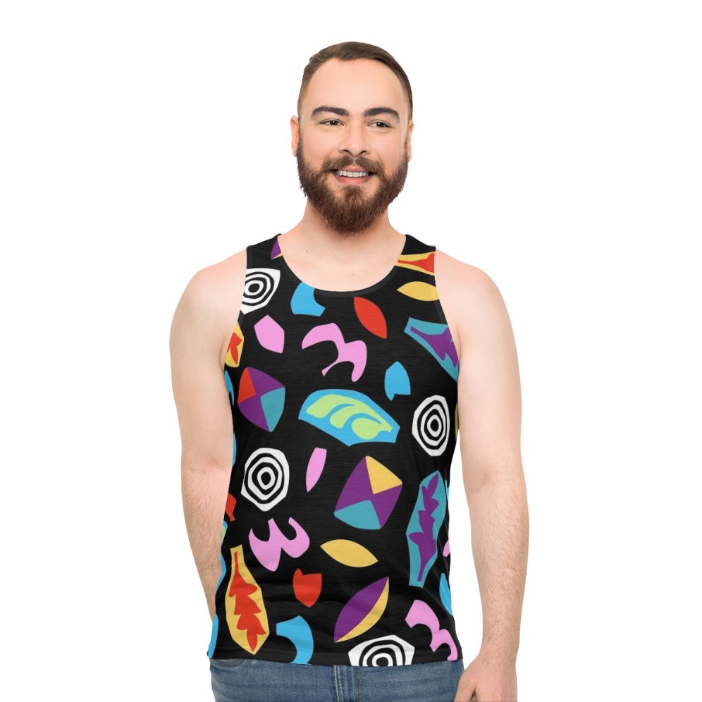 Colorful Vintage Stranger Things Eleven Unisex Tank Top