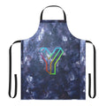 Vibrant years years-themed apron with a colorful design