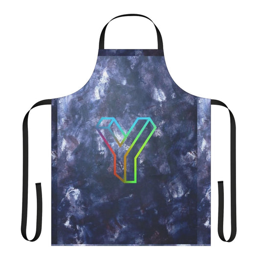 Vibrant years years-themed apron with a colorful design