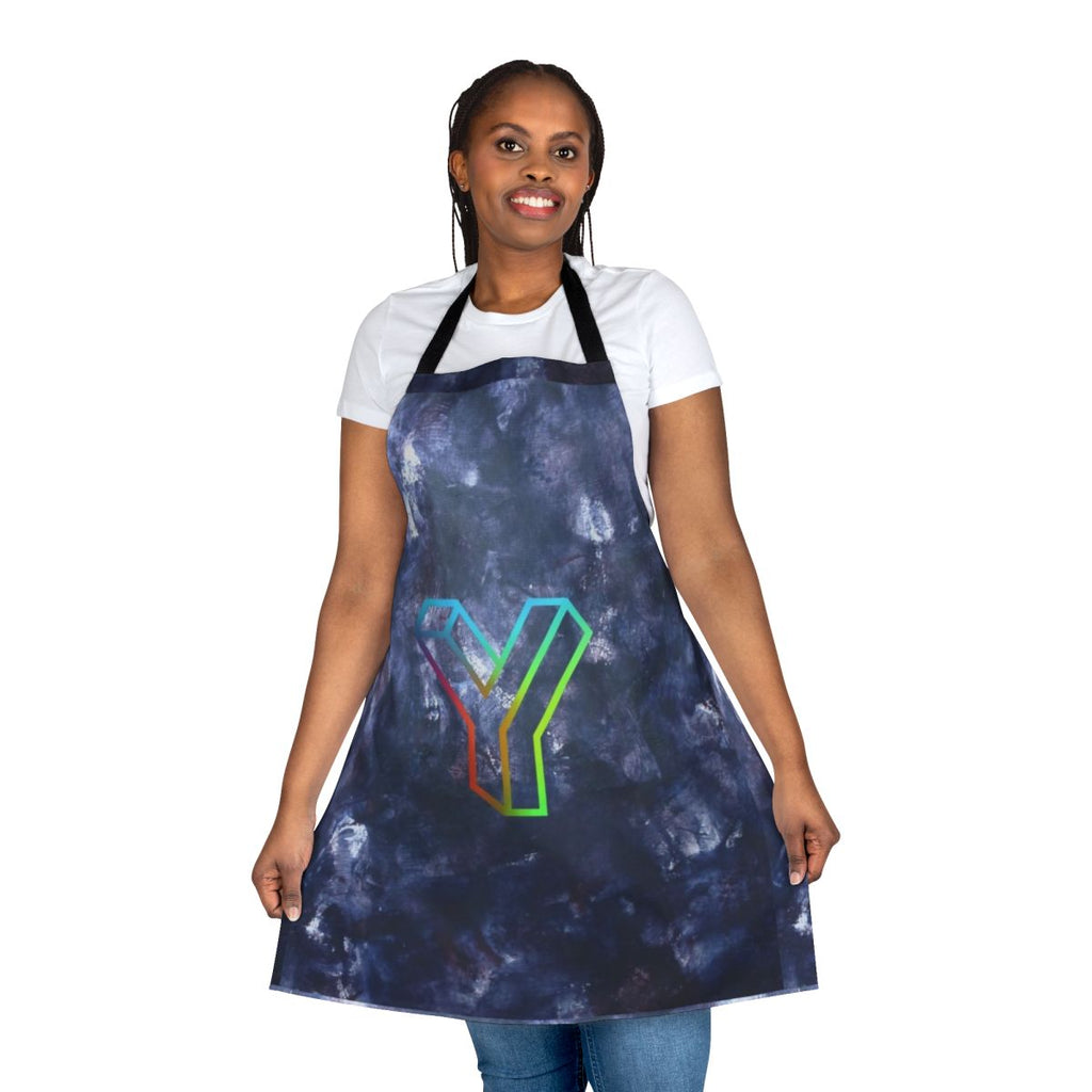 Vibrant years years-themed apron with a colorful design