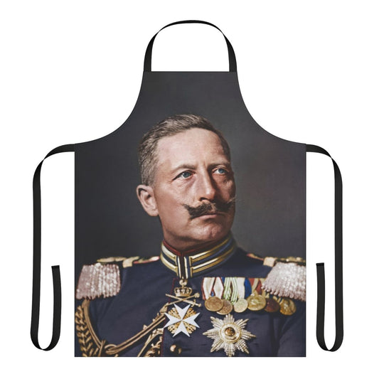 Colorized historical image of Kaiser Wilhelm II, the last monarch of the German Empire during World War 1