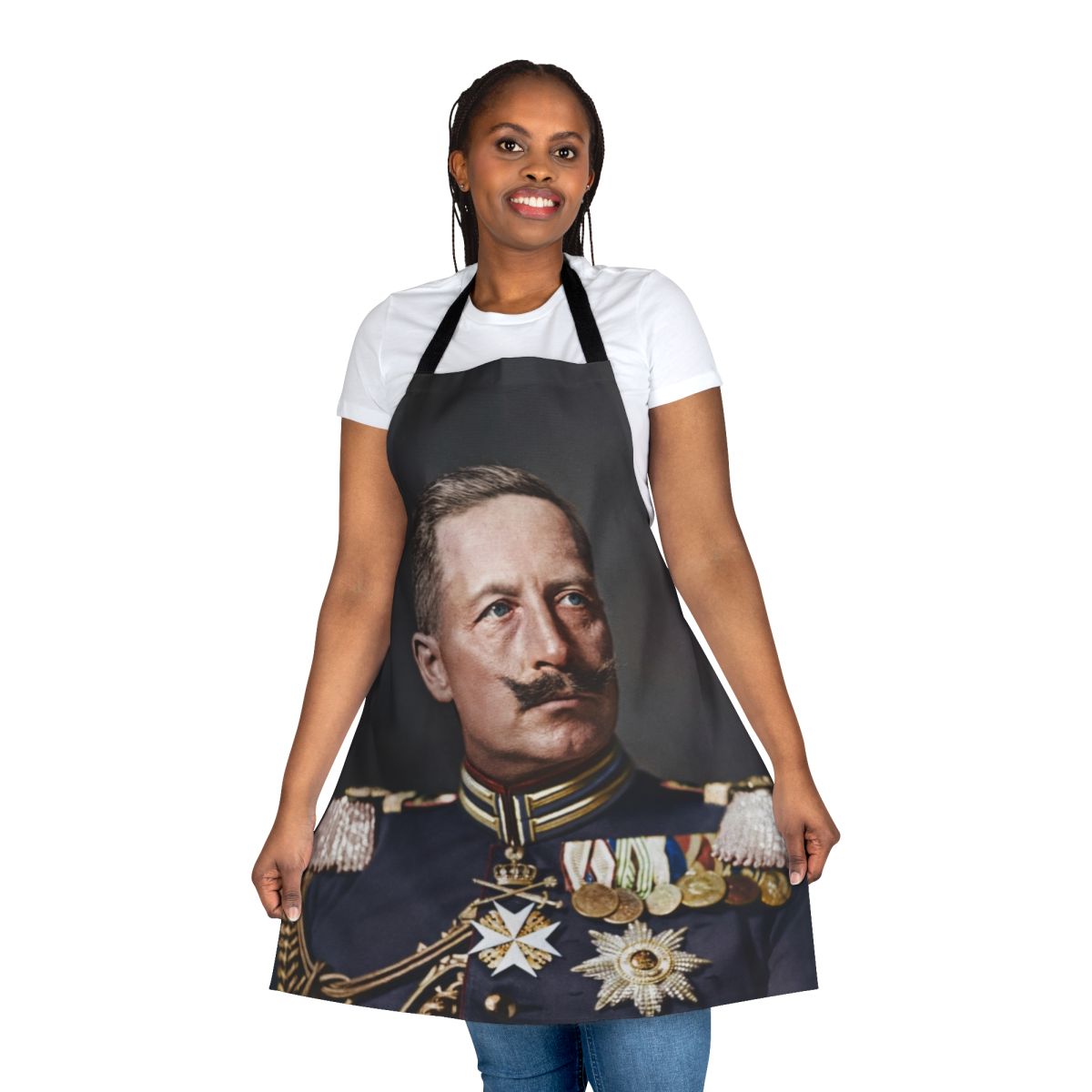 Colorized historical image of Kaiser Wilhelm II, the last monarch of the German Empire during World War 1