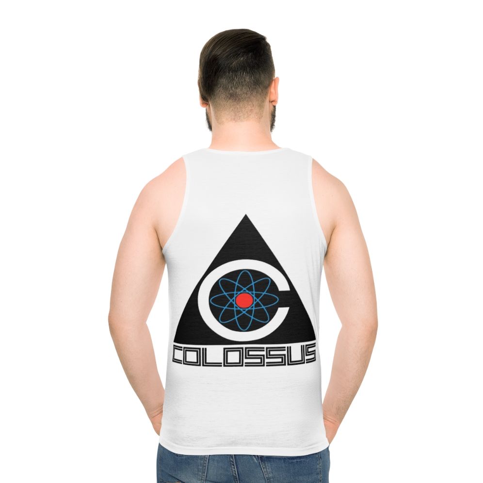 Colossus: The AI Human Overlord Unisex Tank Top