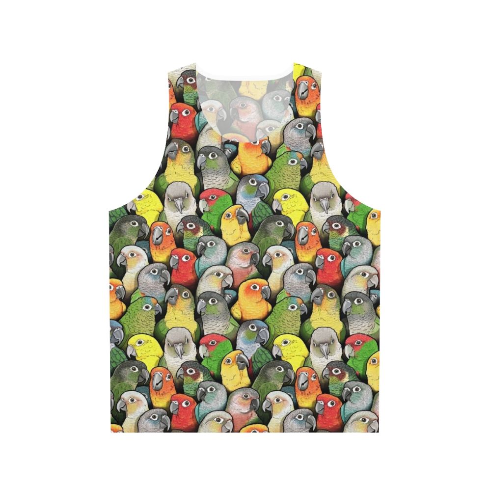 Colourful Conure Unisex Tank Top