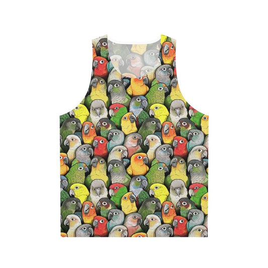 Colourful Conure Unisex Tank Top