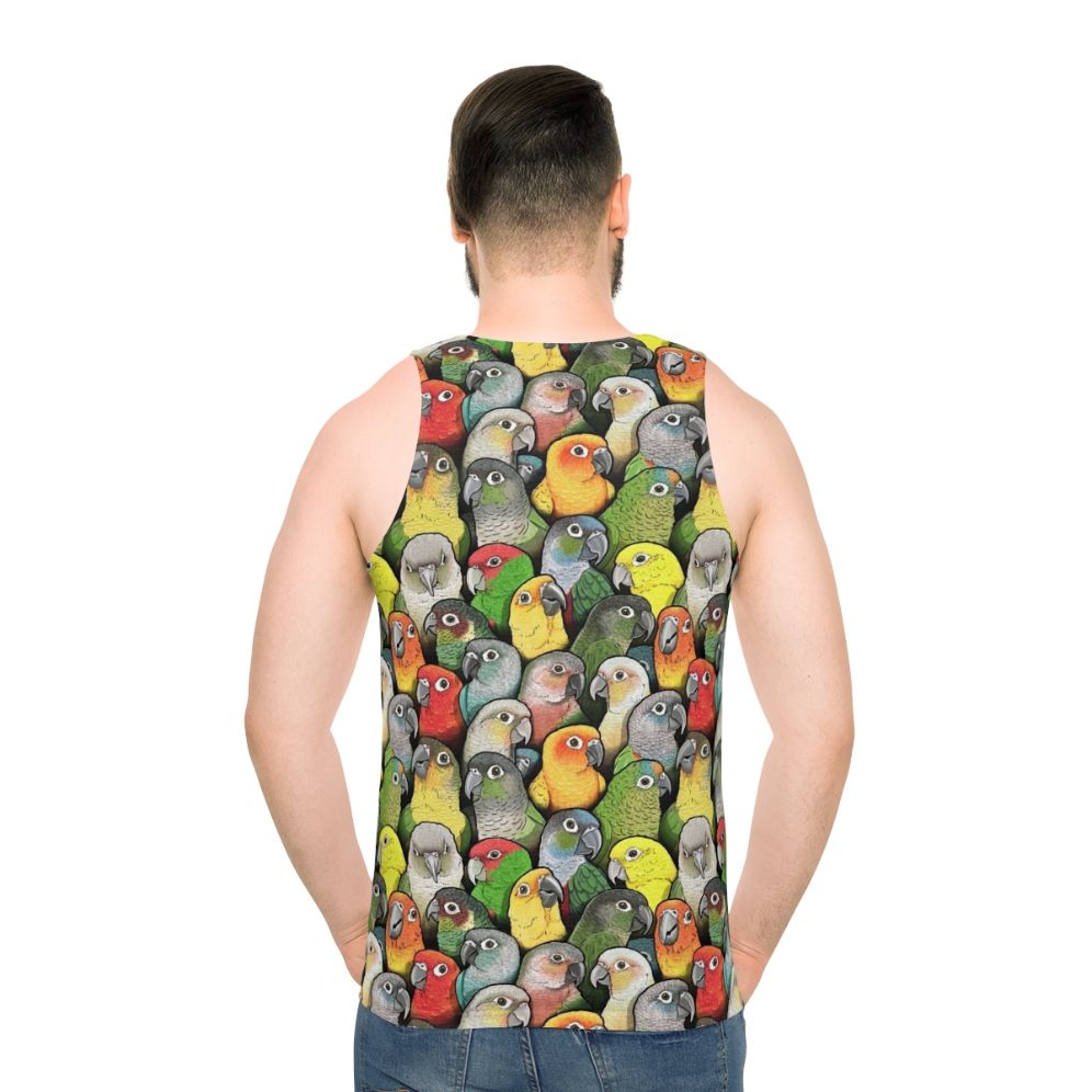 Colourful Conure Unisex Tank Top