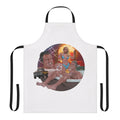 Colt-inspired bib apron featuring a western-style design for the modern home chef or backyard griller.