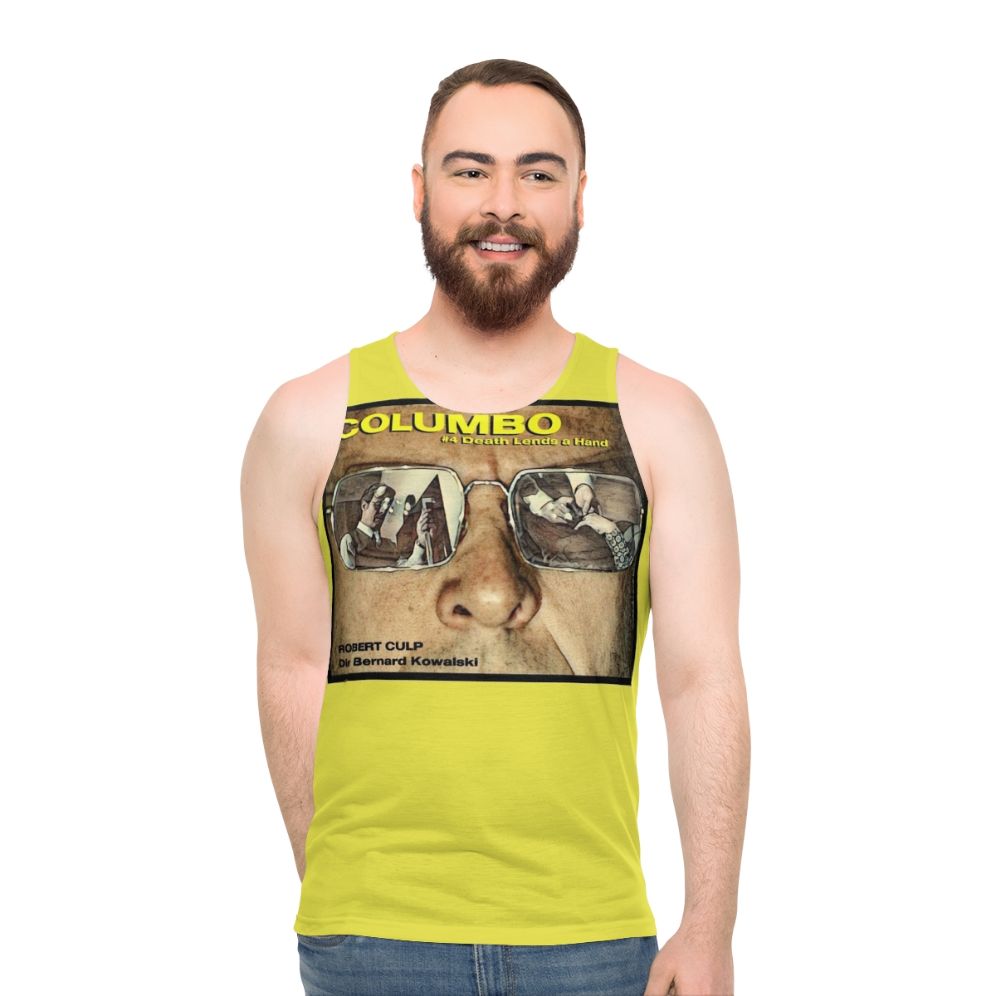 Columbo Superfan Unisex "Death Lends a Hand" Tank Top