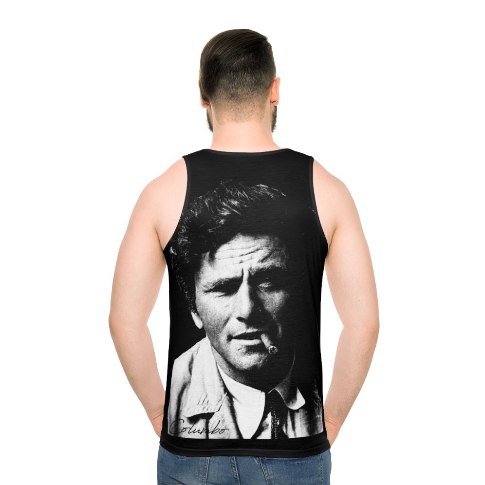 Columbo portrait unisex tank top