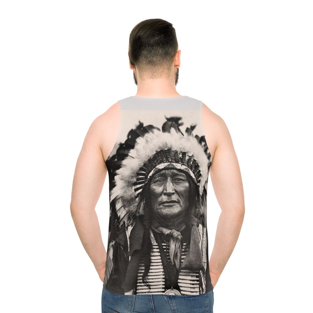 Comanche Chief Unisex Native American Tank Top