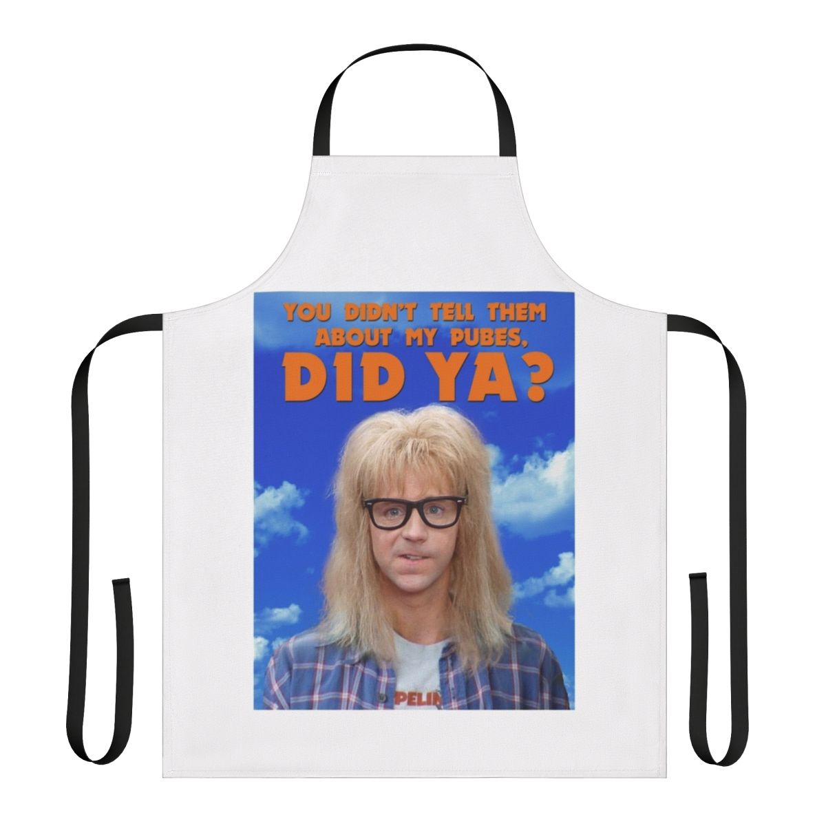 Garth Algar Inspired Comedy Apron