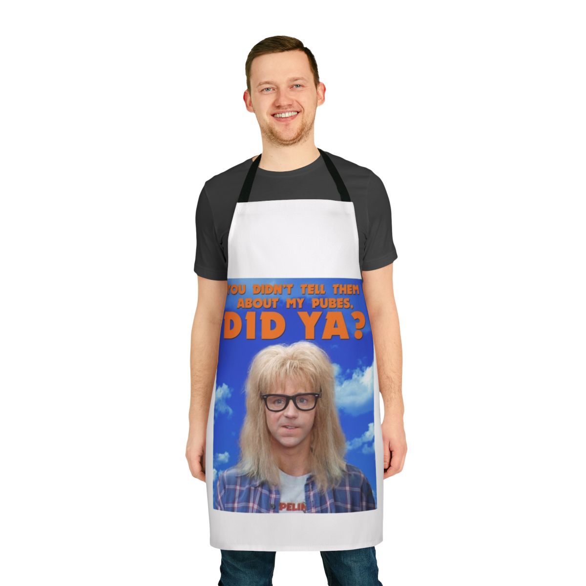 Garth Algar Inspired Comedy Apron