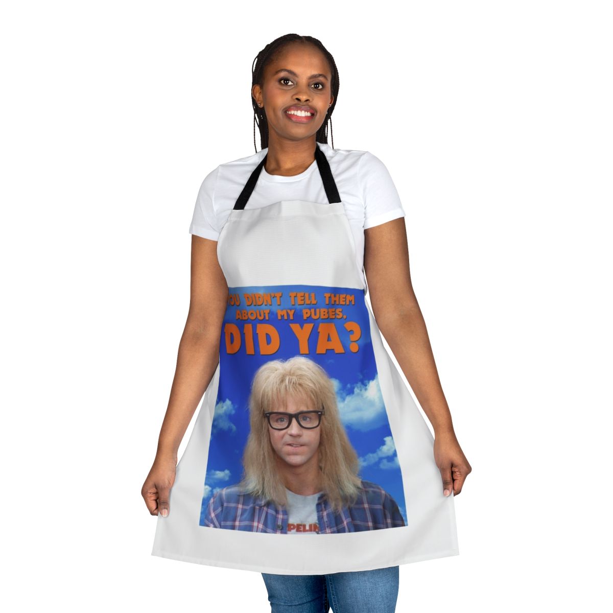 Garth Algar Inspired Comedy Apron