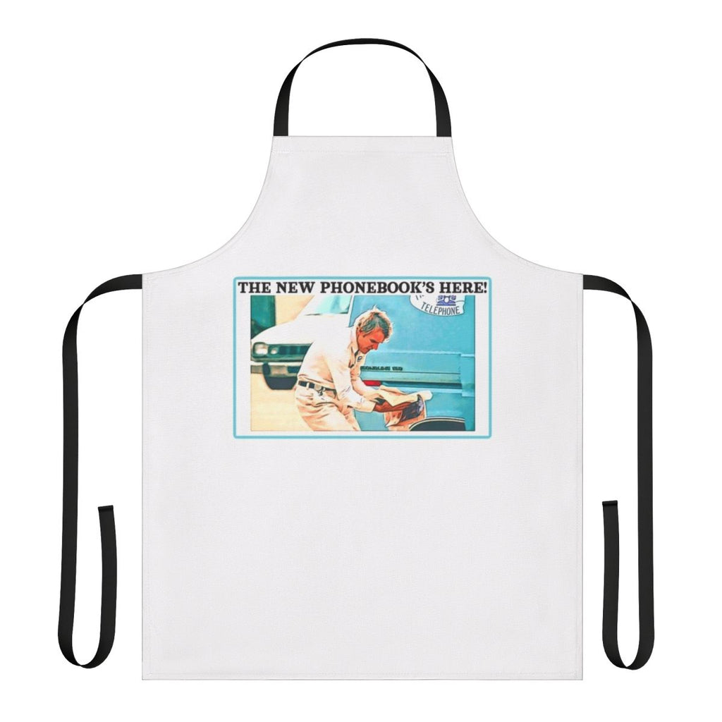 Comedic apron featuring Navin Johnson from the classic comedy film The Jerk