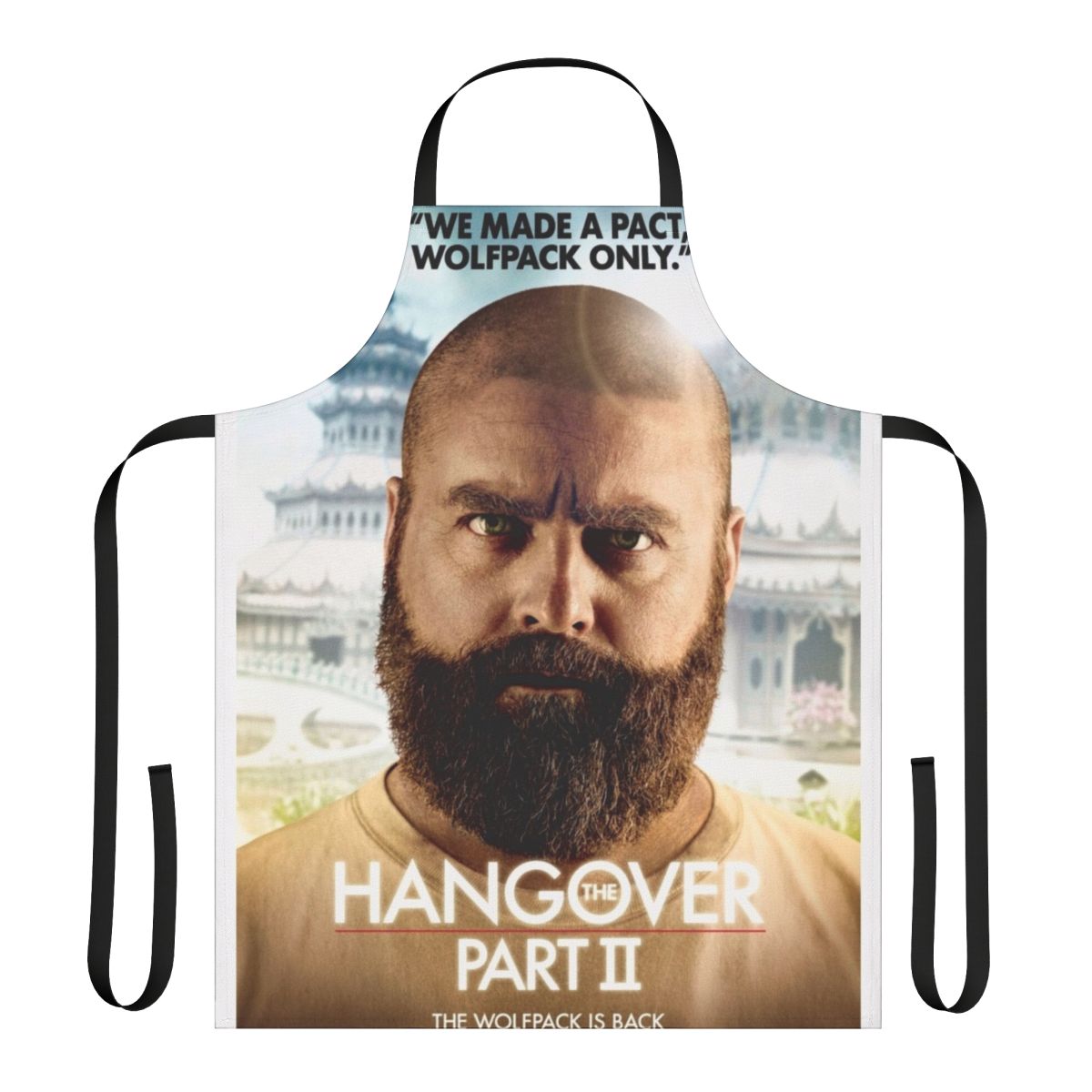 Comedy Hangover-Inspired Apron - Funny Kitchen Accessory