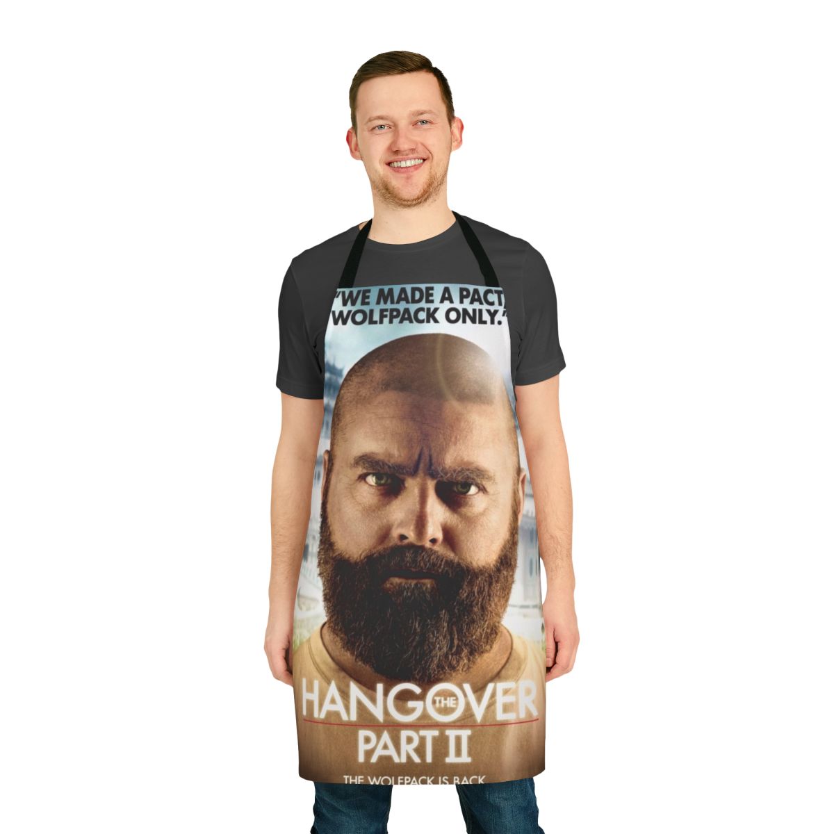 Comedy Hangover-Inspired Apron - Funny Kitchen Accessory