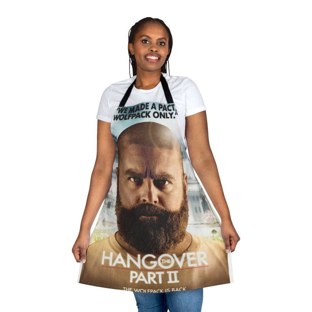 Comedy Hangover-Inspired Apron - Funny Kitchen Accessory