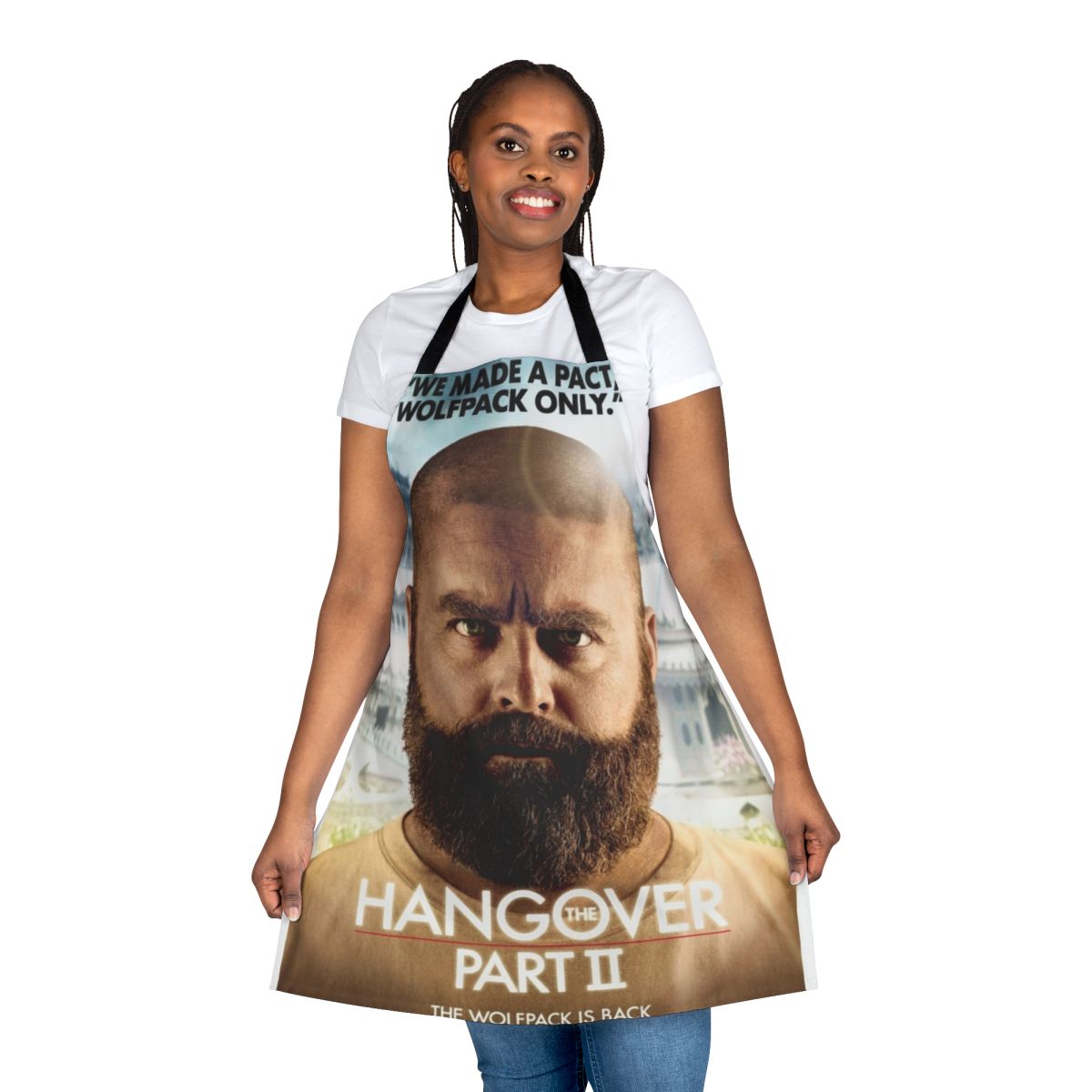 Comedy Hangover-Inspired Apron - Funny Kitchen Accessory