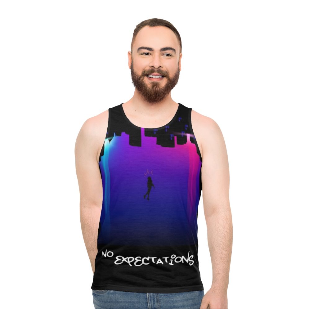 Comfortable unisex tank top with Spider-Man Marvel comics design
