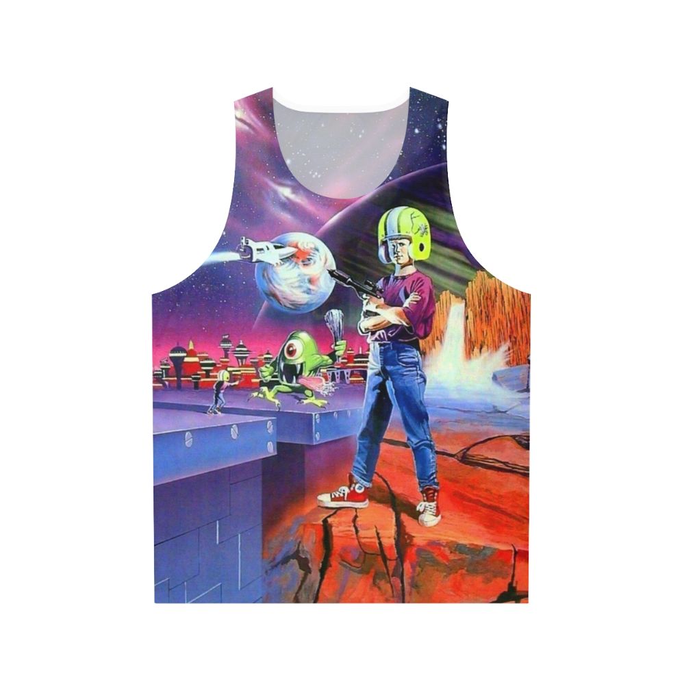 Commander Keen retro gaming unisex tank top
