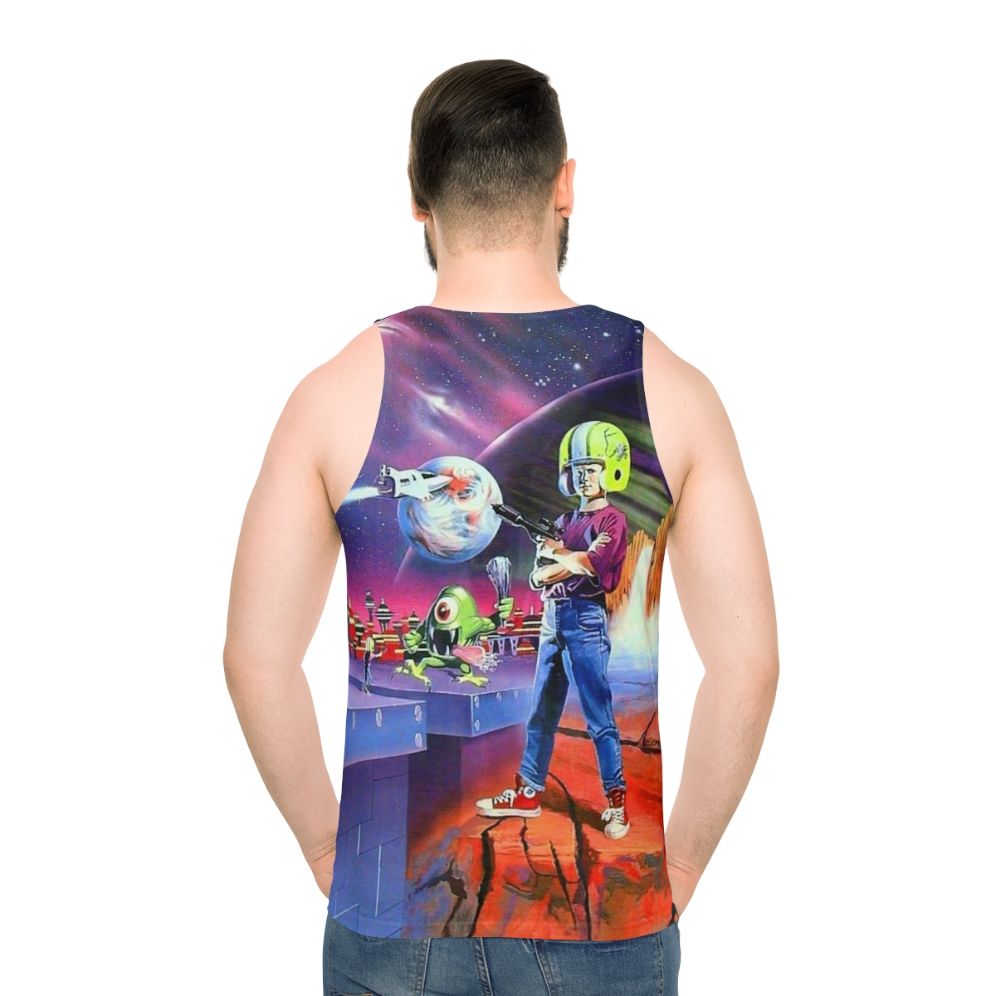 Commander Keen retro gaming unisex tank top