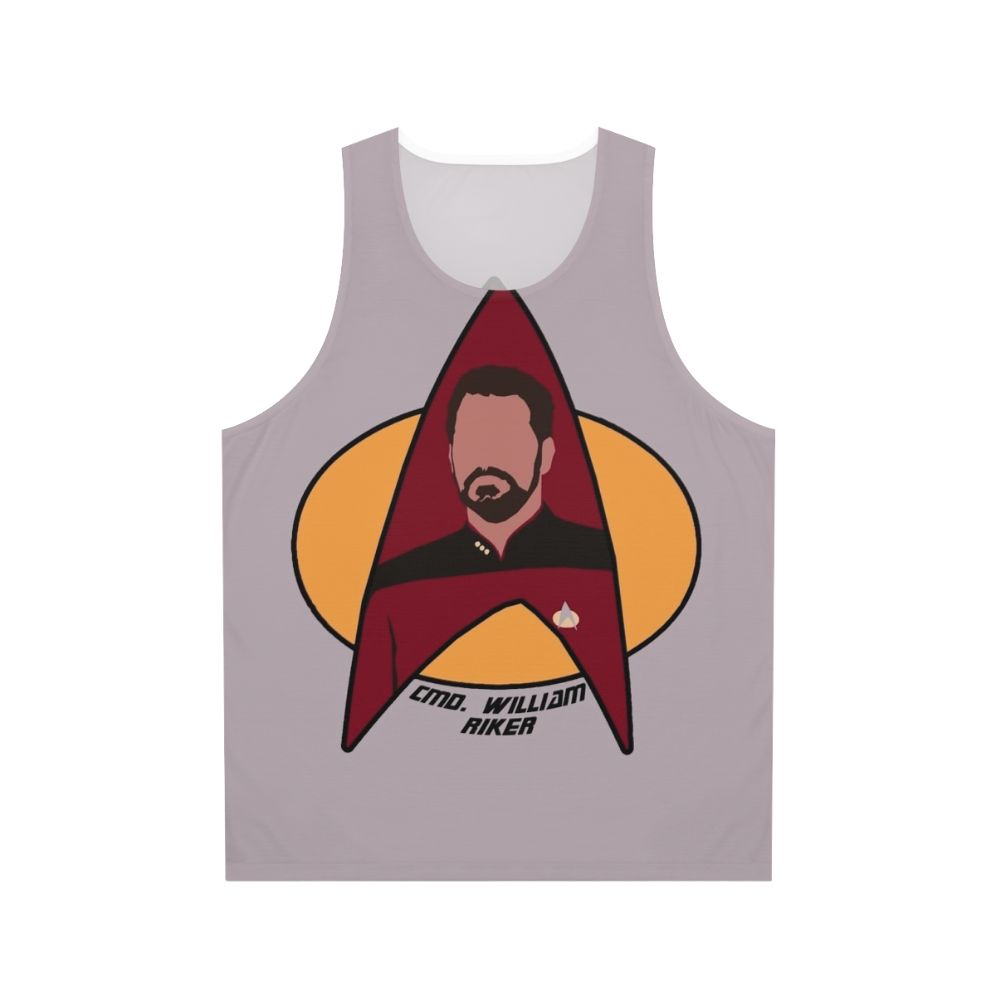 Commander Riker Unisex Tank Top