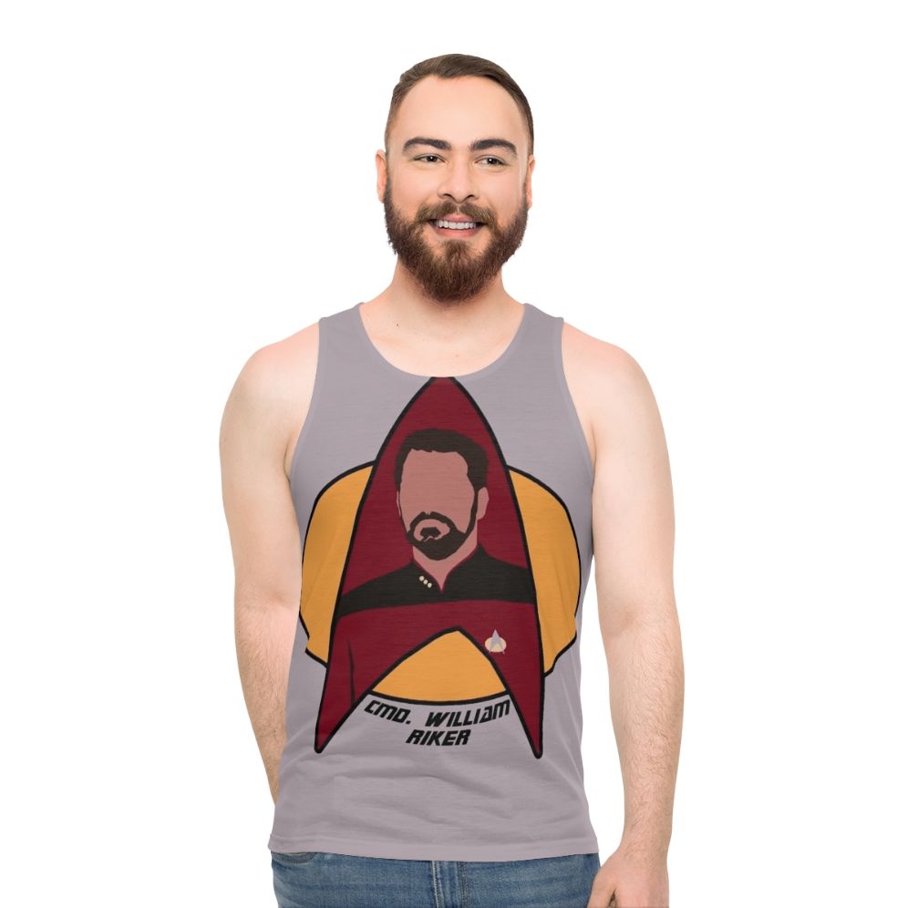 Commander Riker Unisex Tank Top