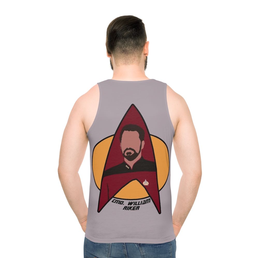 Commander Riker Unisex Tank Top