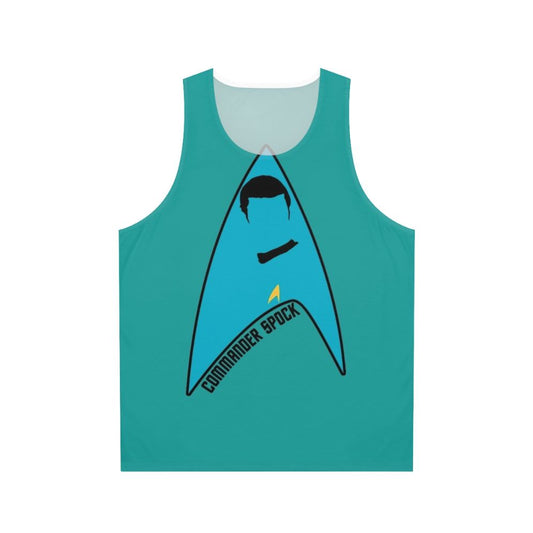 Commander Spock Star Trek Unisex Tank Top