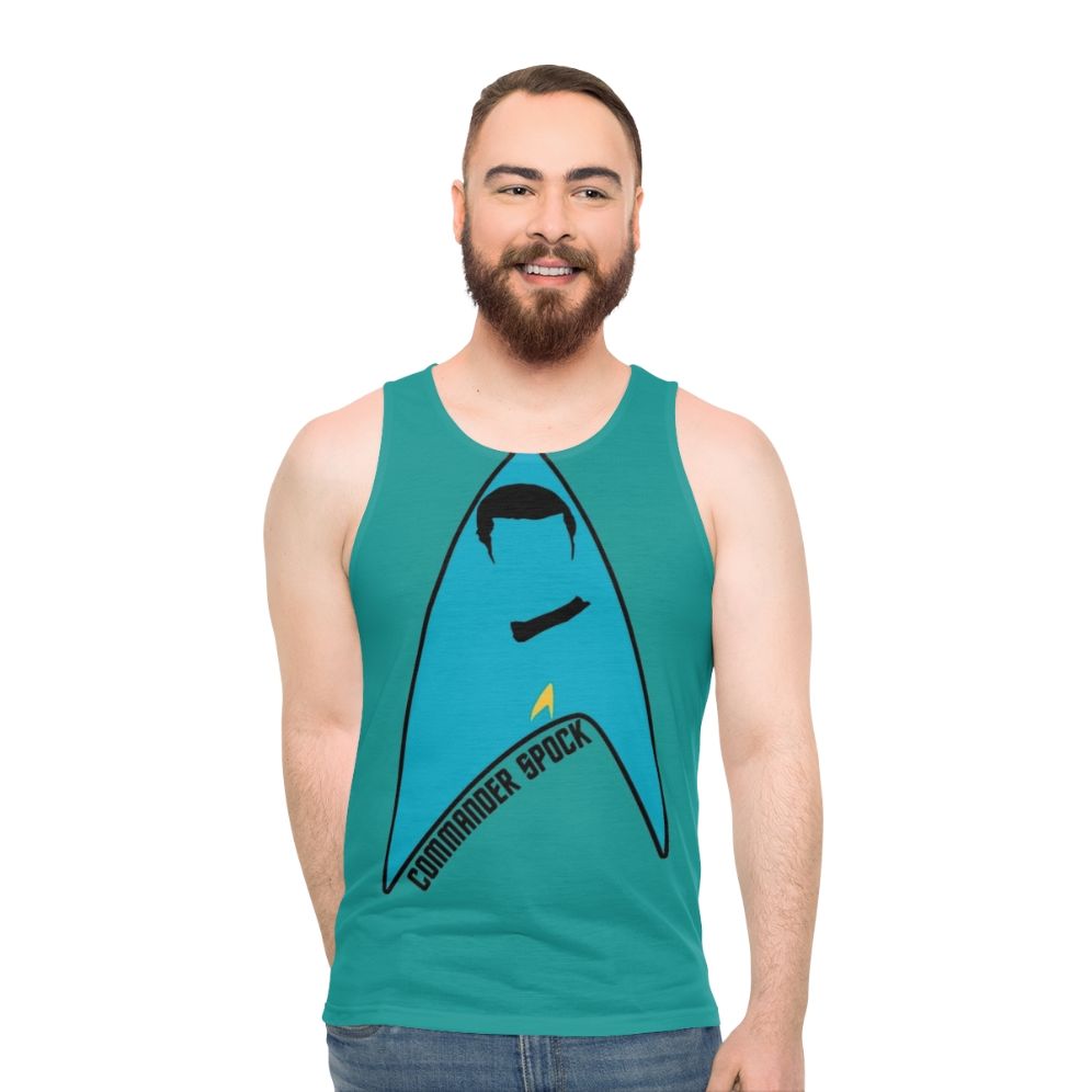 Commander Spock Star Trek Unisex Tank Top