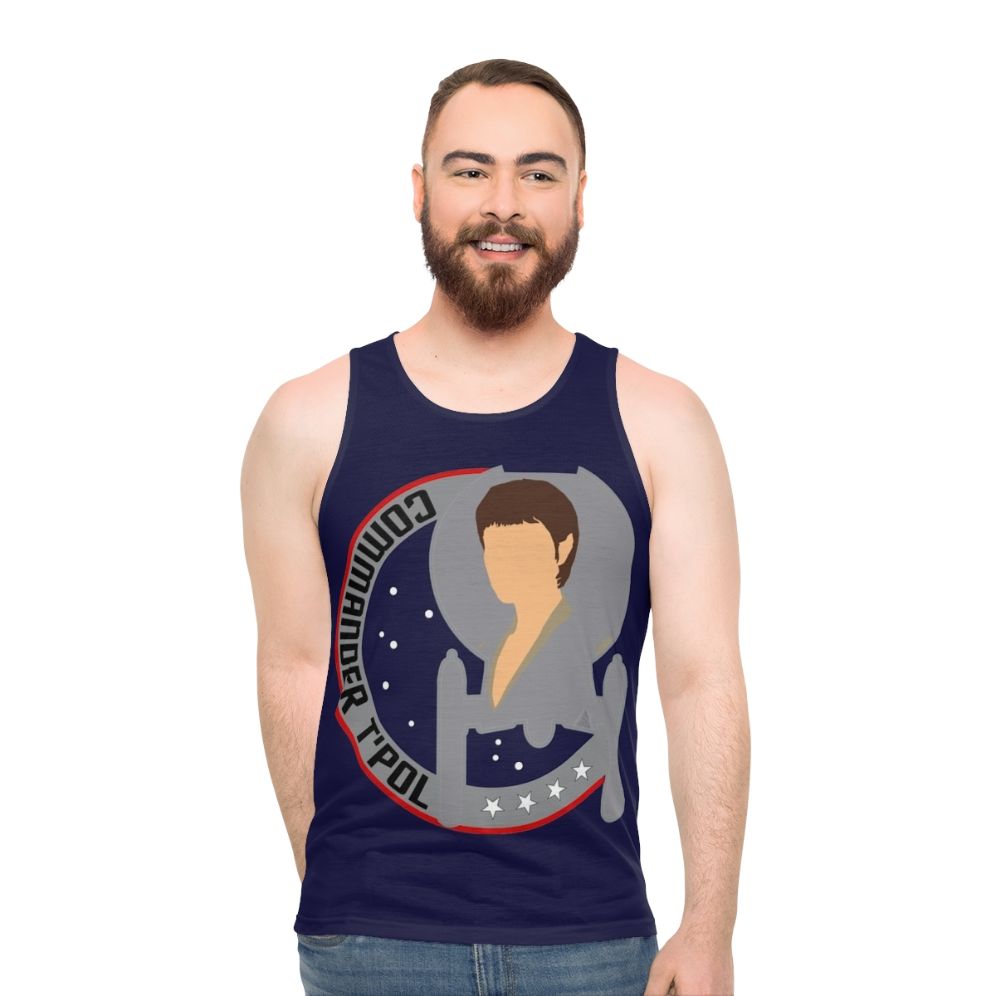 Commander T'Pol Star Trek Enterprise Unisex Tank Top