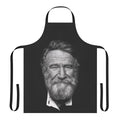 Apron featuring a drawing portrait of the iconic actor and comedian Robin Williams