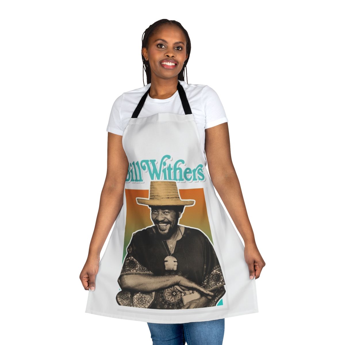 Commemorative Bill Withers-Inspired Apron for Fans