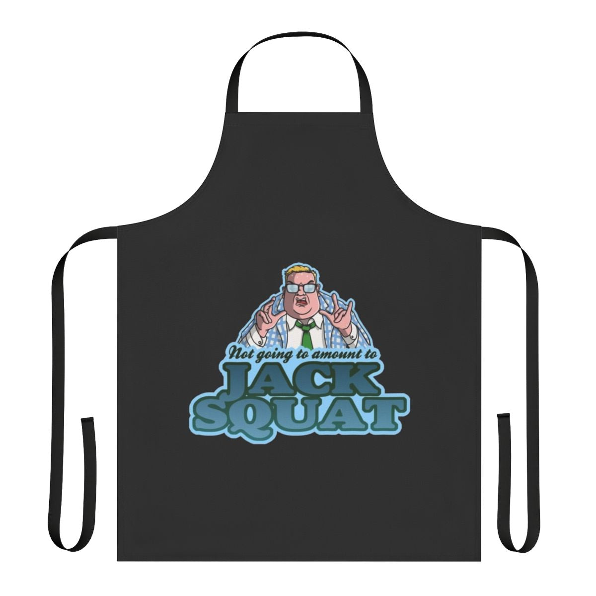 Commemorative Chris Farley inspired comedy apron