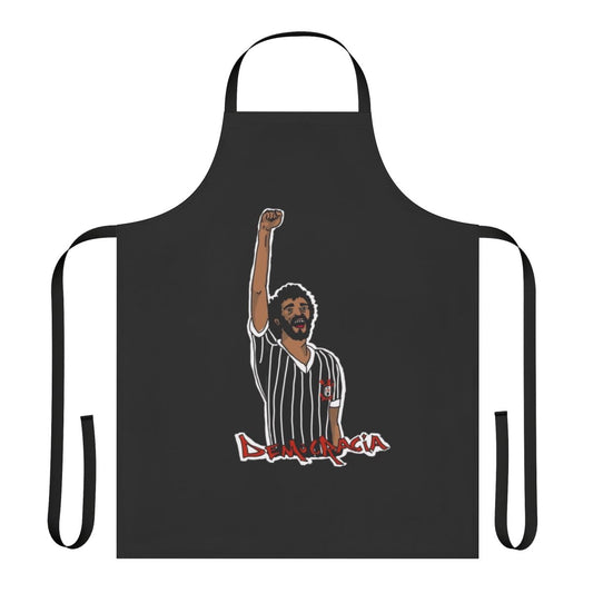 Corinthians Socrates Democracy Apron featuring the legendary Brazilian footballer and activist