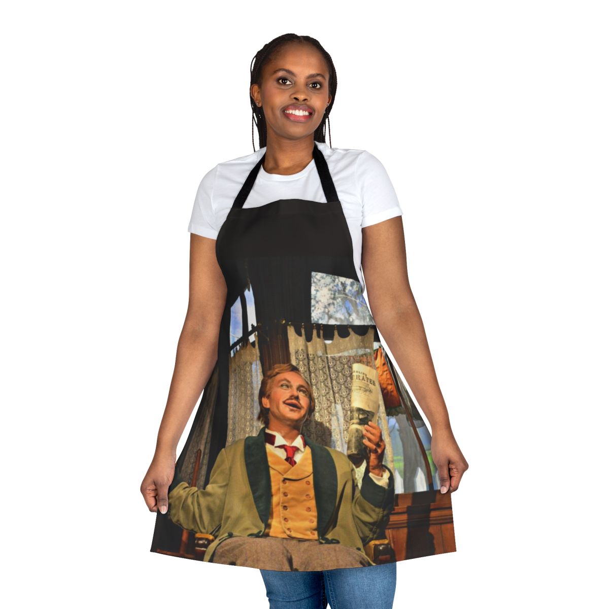 Apron featuring the "Father of Progress" animatronic from the Carousel of Progress attraction at Disney World's Magic Kingdom