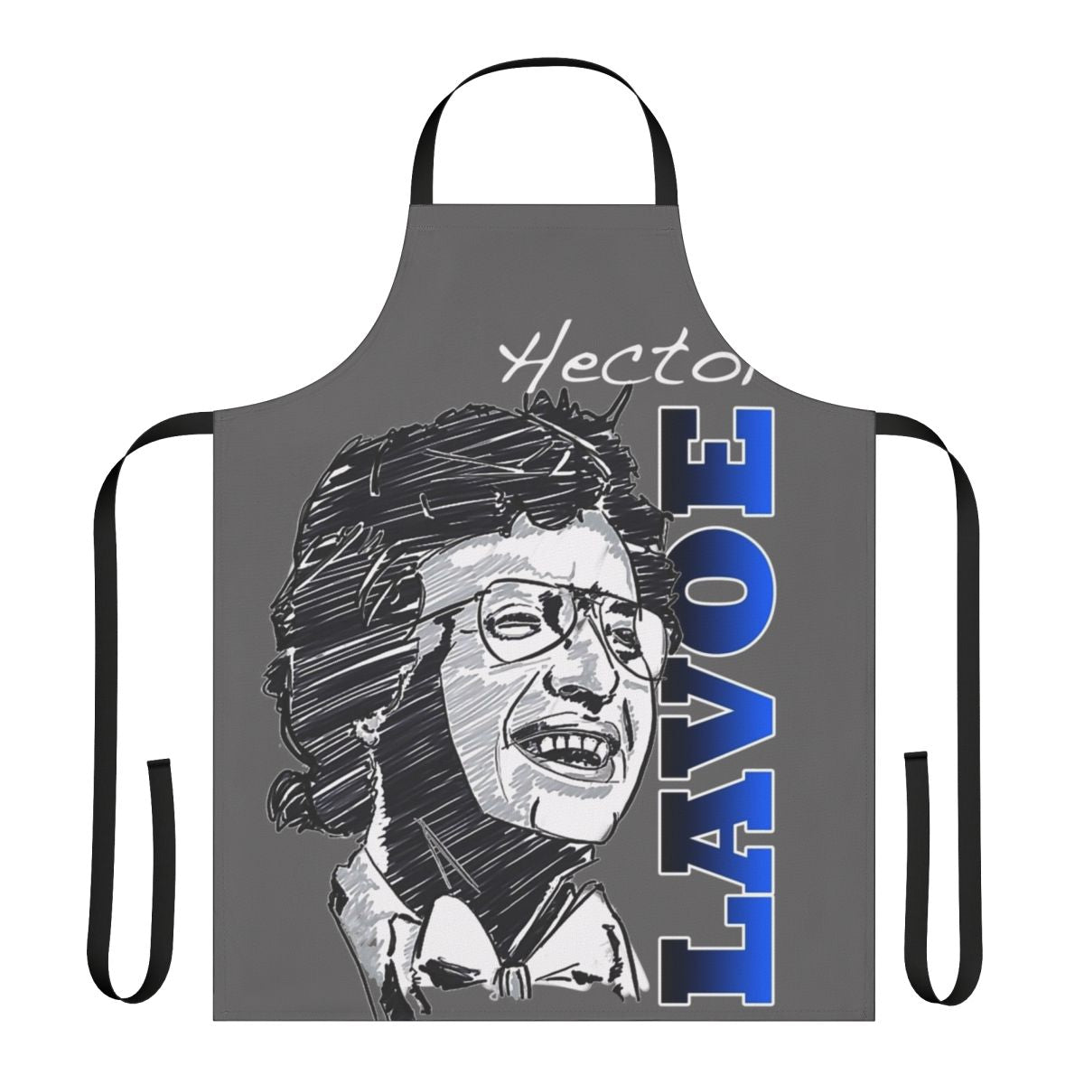 Hector Lavoe Salsa Singer Apron with Vibrant Graphic Design