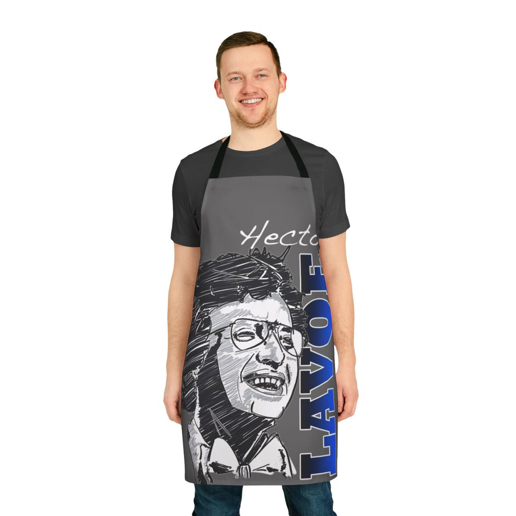 Hector Lavoe Salsa Singer Apron with Vibrant Graphic Design
