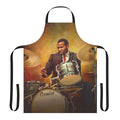 Apron featuring portrait of legendary jazz drummer Elvin Jones